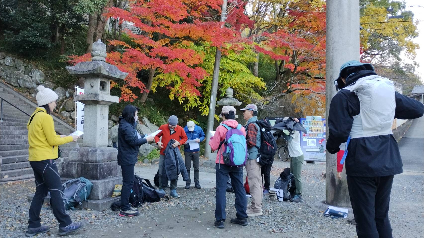 Ａ班例会山行2024年12月