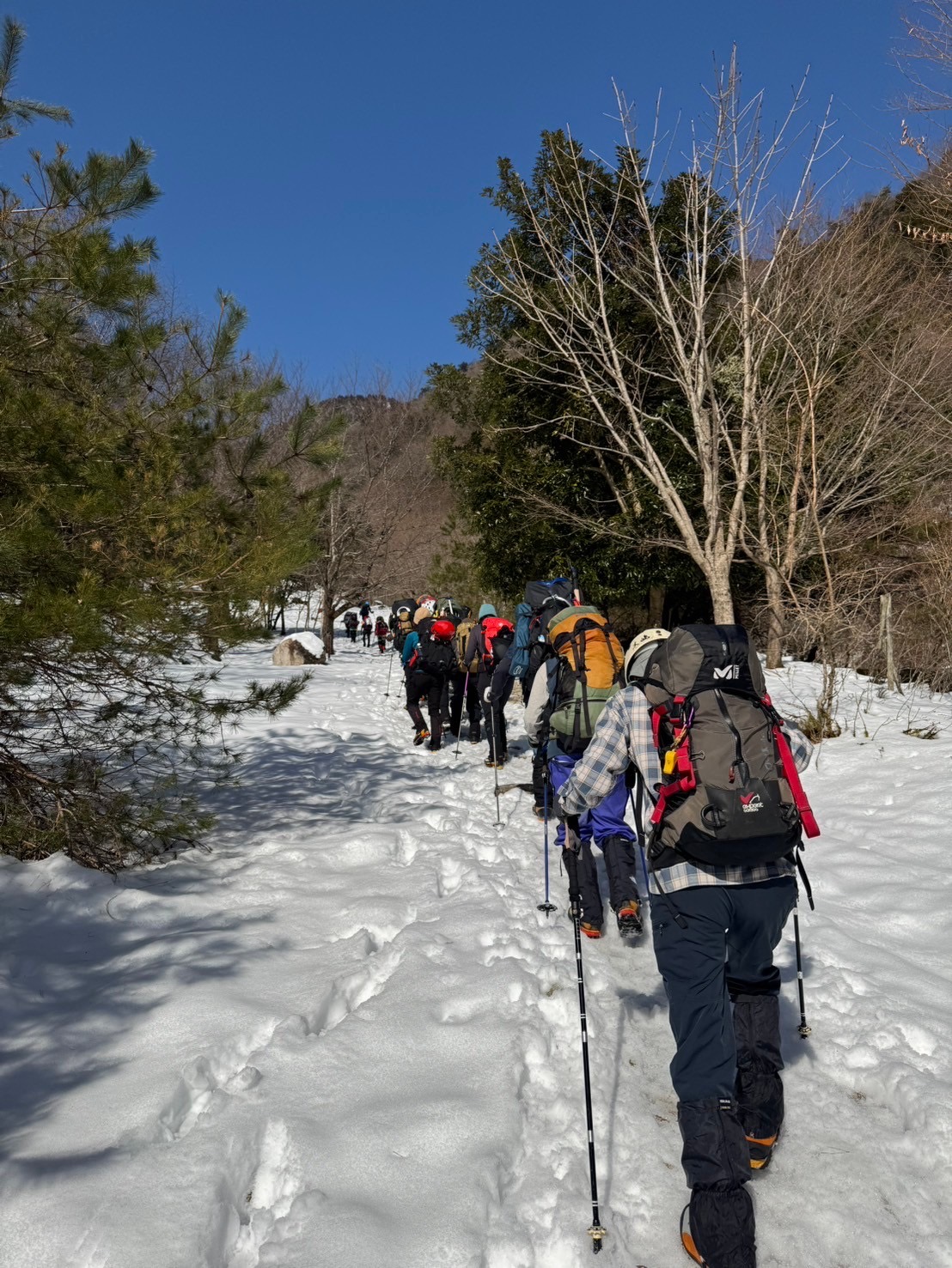 雪山教室 4回目（テント泊実技:比良山）