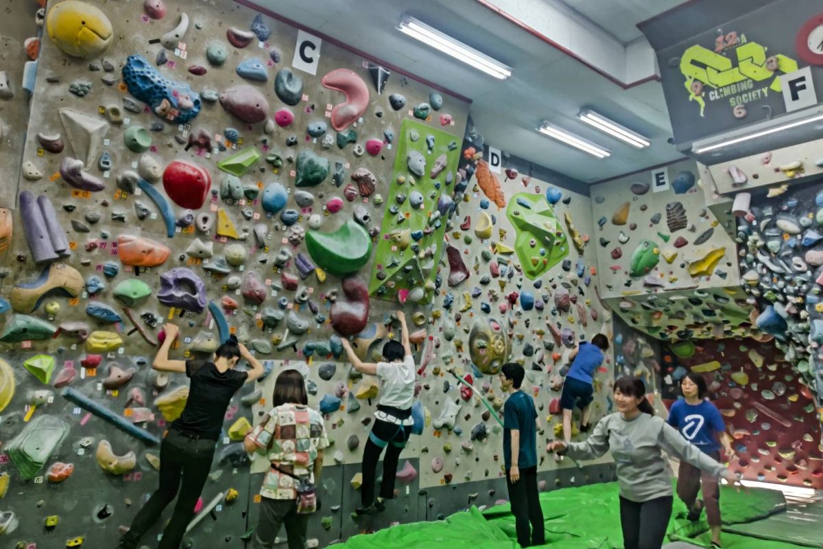 2025年初級登山学校実技4_ボルダリング